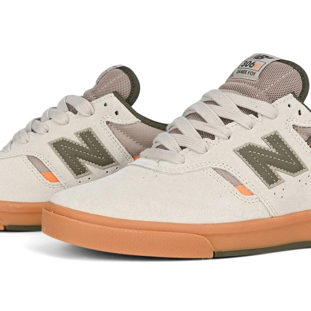 New Balance Numeric 306C Jamie Foy Skate Shoes - Tan/Olive