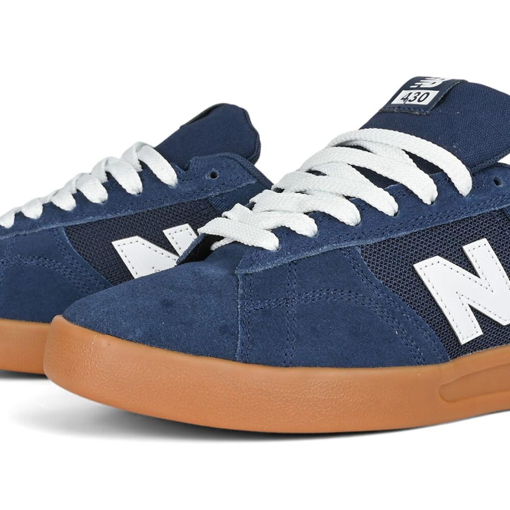 New Balance Numeric 430 Skate Shoes - Navy/White