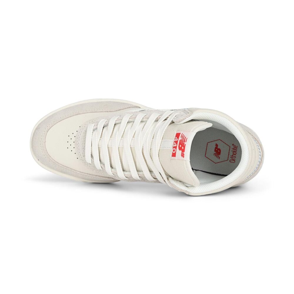 New Balance Numeric 440 High-Top V2 Skate Shoes - Sea Salt/White