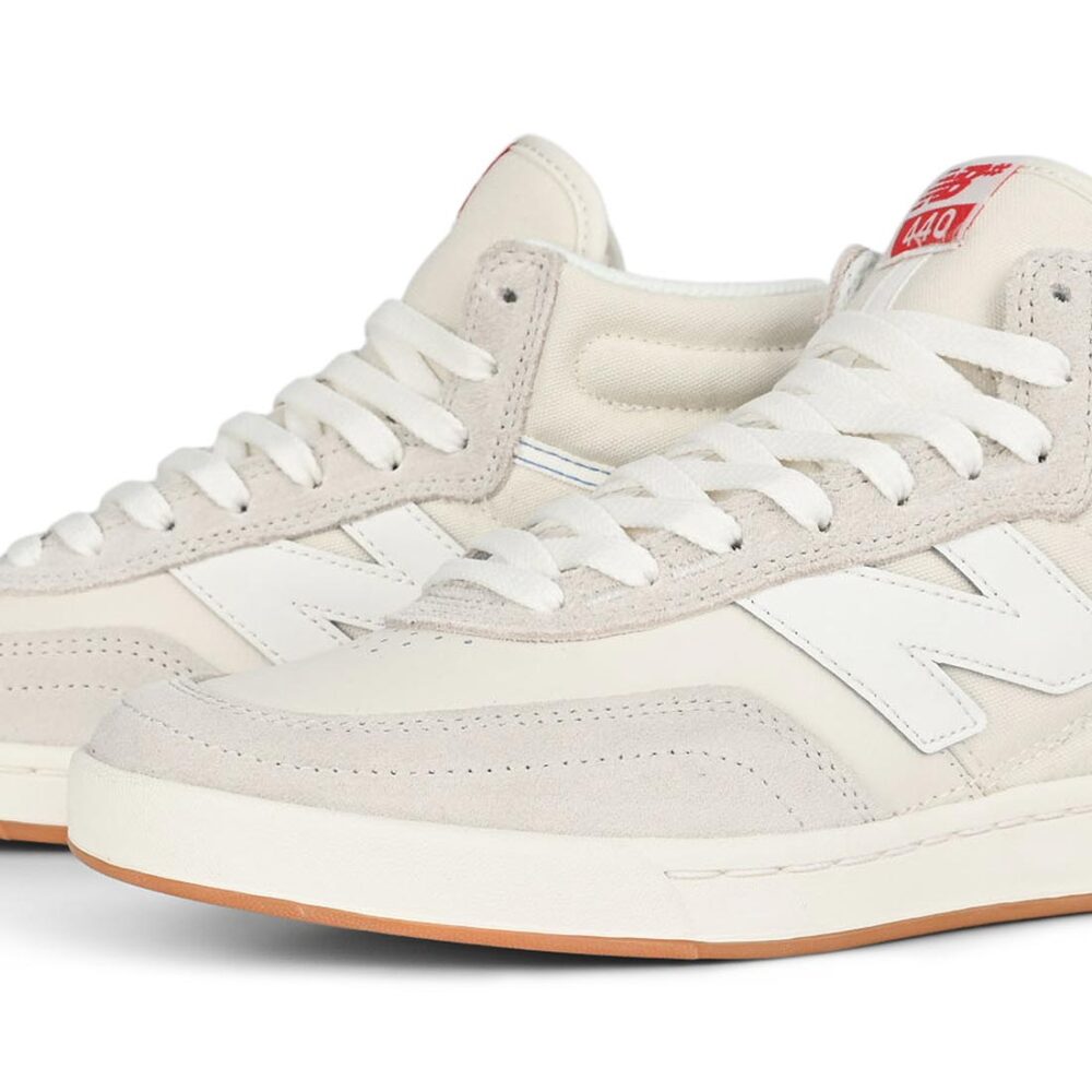 New Balance Numeric 440 High-Top V2 Skate Shoes - Sea Salt/White