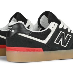 New Balance Numeric 574 Vulc Skate Shoes - Black/Sea Salt