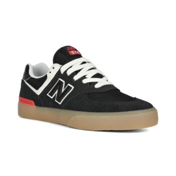 New Balance Numeric 574 Vulc Skate Shoes - Black/Sea Salt