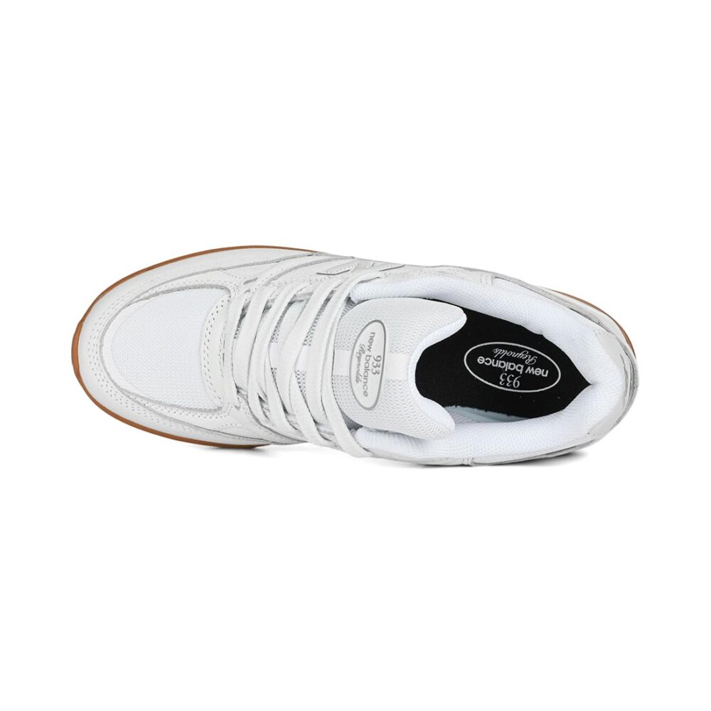 New Balance Numeric Reynolds 933 Skate Shoes - White/Gum