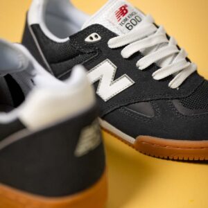 New Balance Numeric Tom Knox 600 Skate Shoes - Dark Grey/White