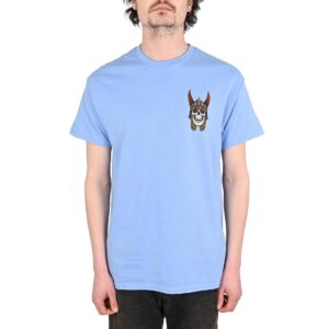 Powell Peralta Andy Anderson Skull S/S T-Shirt - Carolina Blue