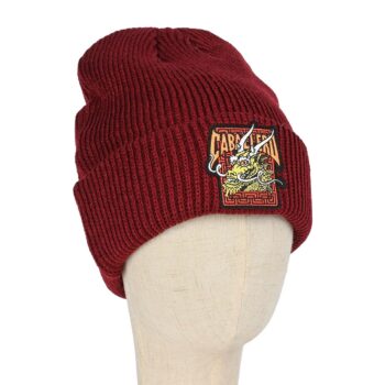 Powell Peralta Caballero Street Dragon Beanie Hat - Burgundy