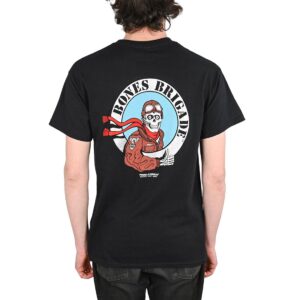 Powell Peralta Ripper Pilot S/S T-Shirt - Black