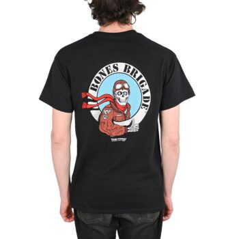 Powell Peralta Ripper Pilot S/S T-Shirt - Black