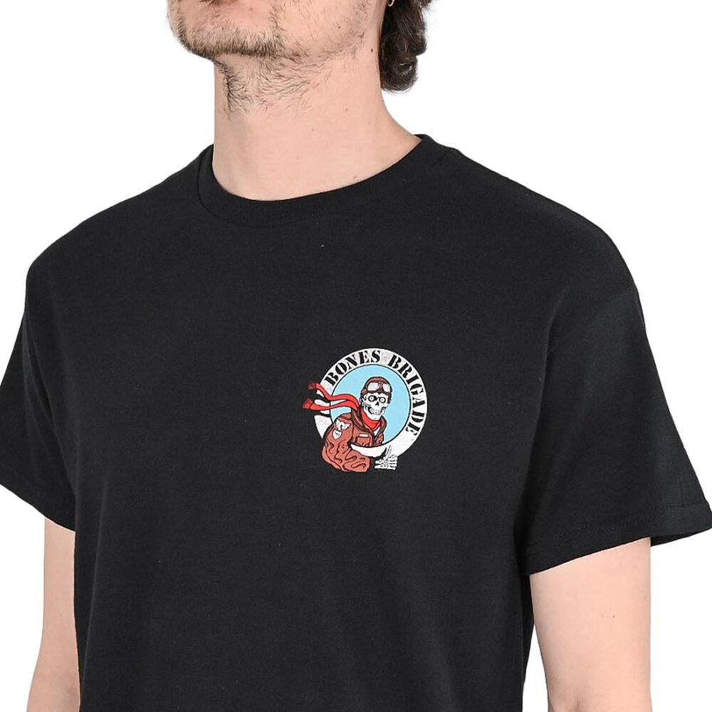 Powell Peralta Ripper Pilot S/S T-Shirt - Black
