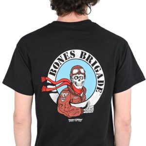 Powell Peralta Ripper Pilot S/S T-Shirt - Black