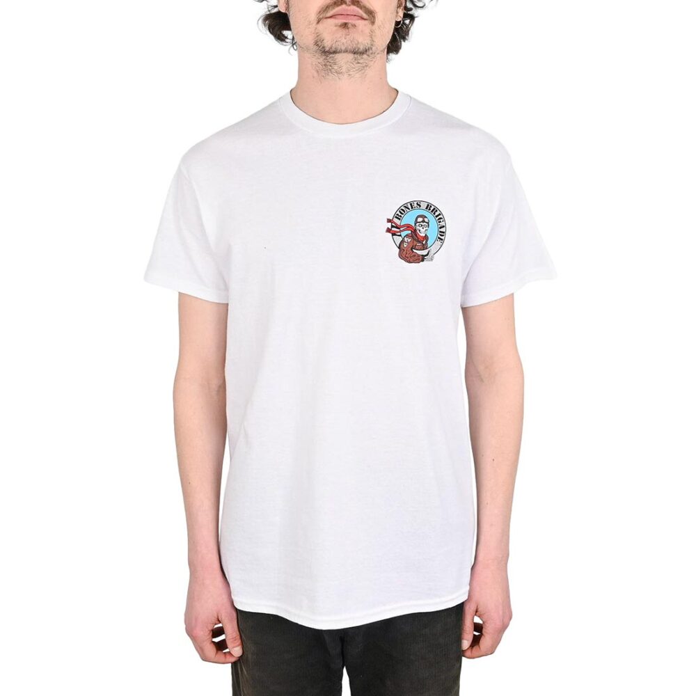 Powell Peralta Ripper Pilot S/S T-Shirt - White