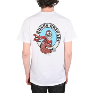 Powell Peralta Ripper Pilot S/S T-Shirt - White