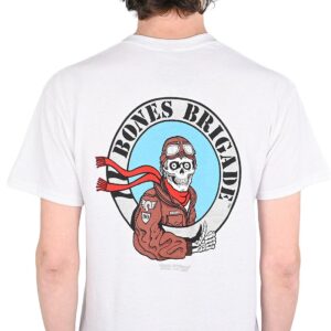 Powell Peralta Ripper Pilot S/S T-Shirt - White