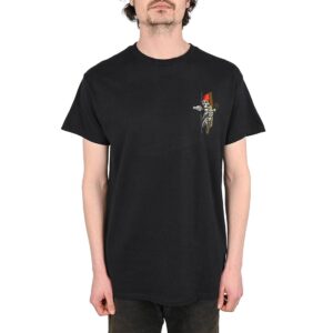Powell Peralta Chris Hiett Skull S/S T-Shirt - Black