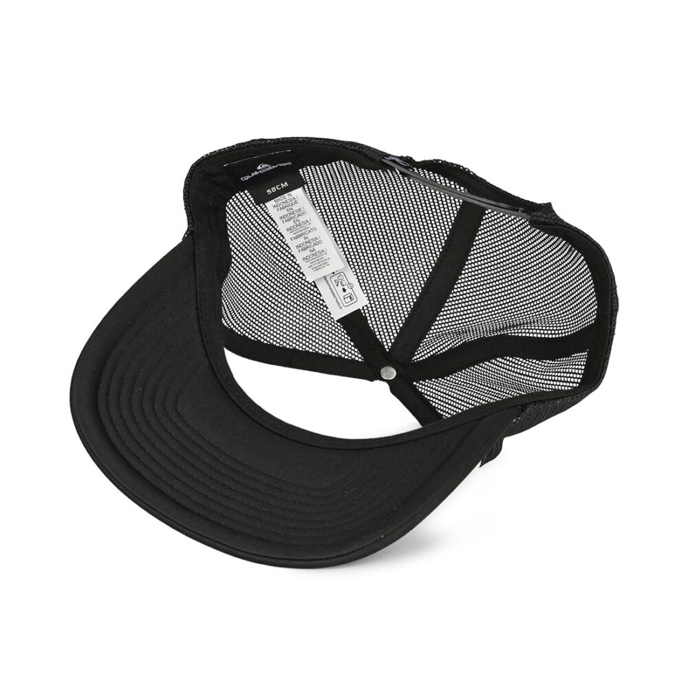 Quiksilver DNA Impaired Curved Brim Trucker Hat - White