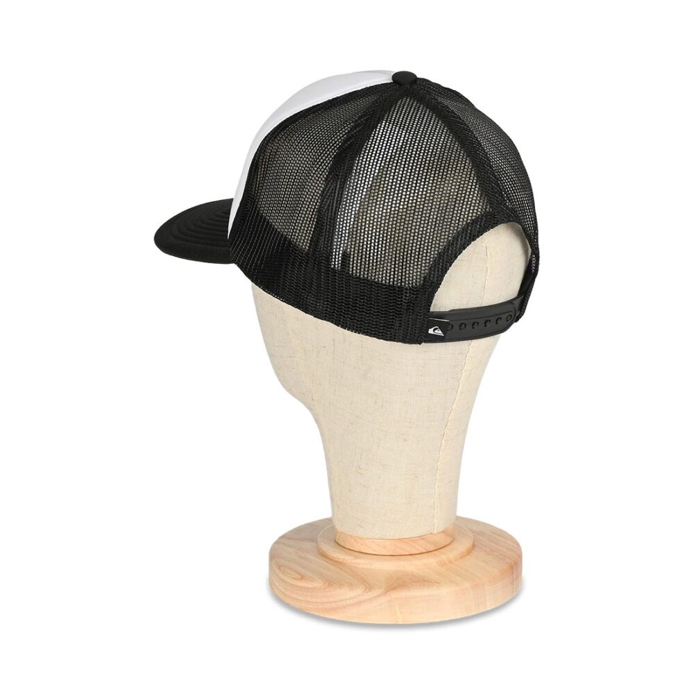 Quiksilver DNA Impaired Curved Brim Trucker Hat - White