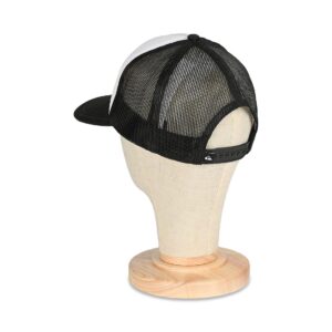 Quiksilver DNA Impaired Curved Brim Trucker Hat - White