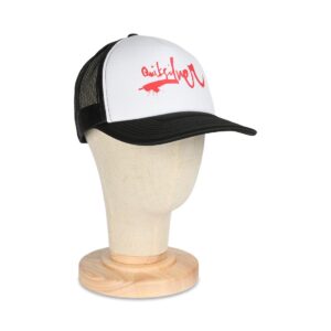Quiksilver DNA Impaired Curved Brim Trucker Hat - White