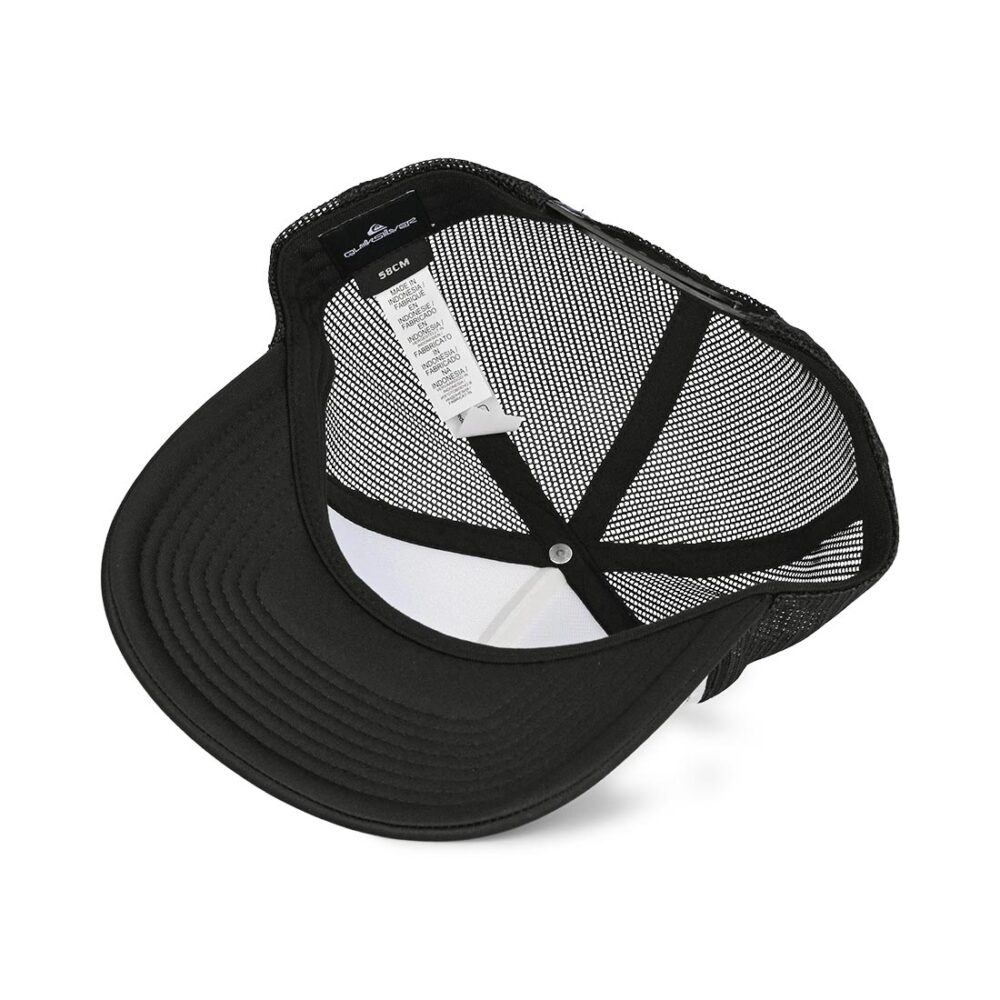 Quiksilver Omni Curved Brim Trucker Hat - White