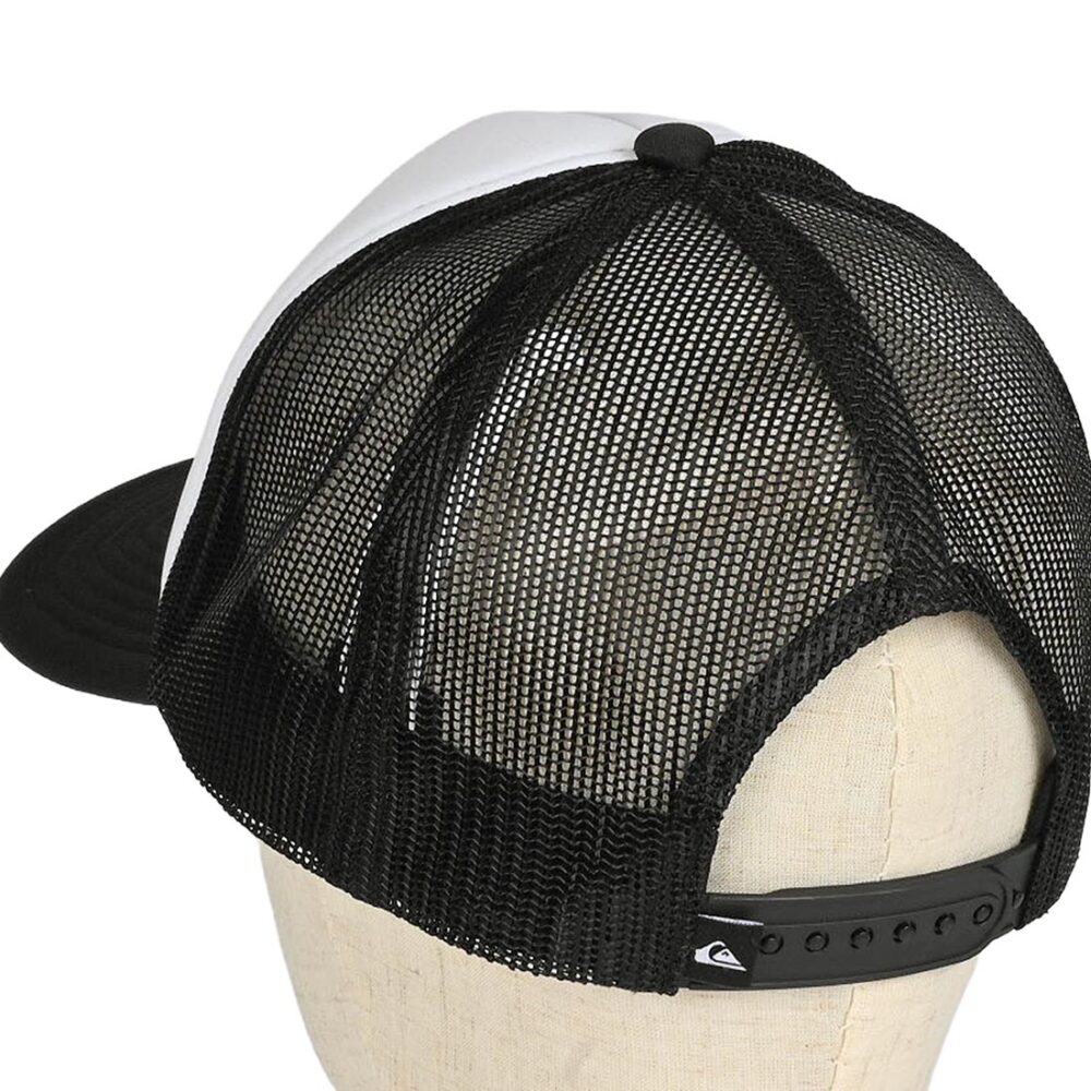 Quiksilver Omni Curved Brim Trucker Hat - White