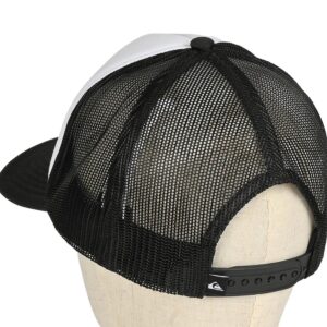 Quiksilver Omni Curved Brim Trucker Hat - White
