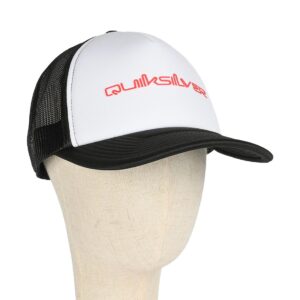Quiksilver Omni Curved Brim Trucker Hat - White