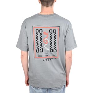 RVCA Amaze Snake Short-Sleeved T-Shirt - Monument