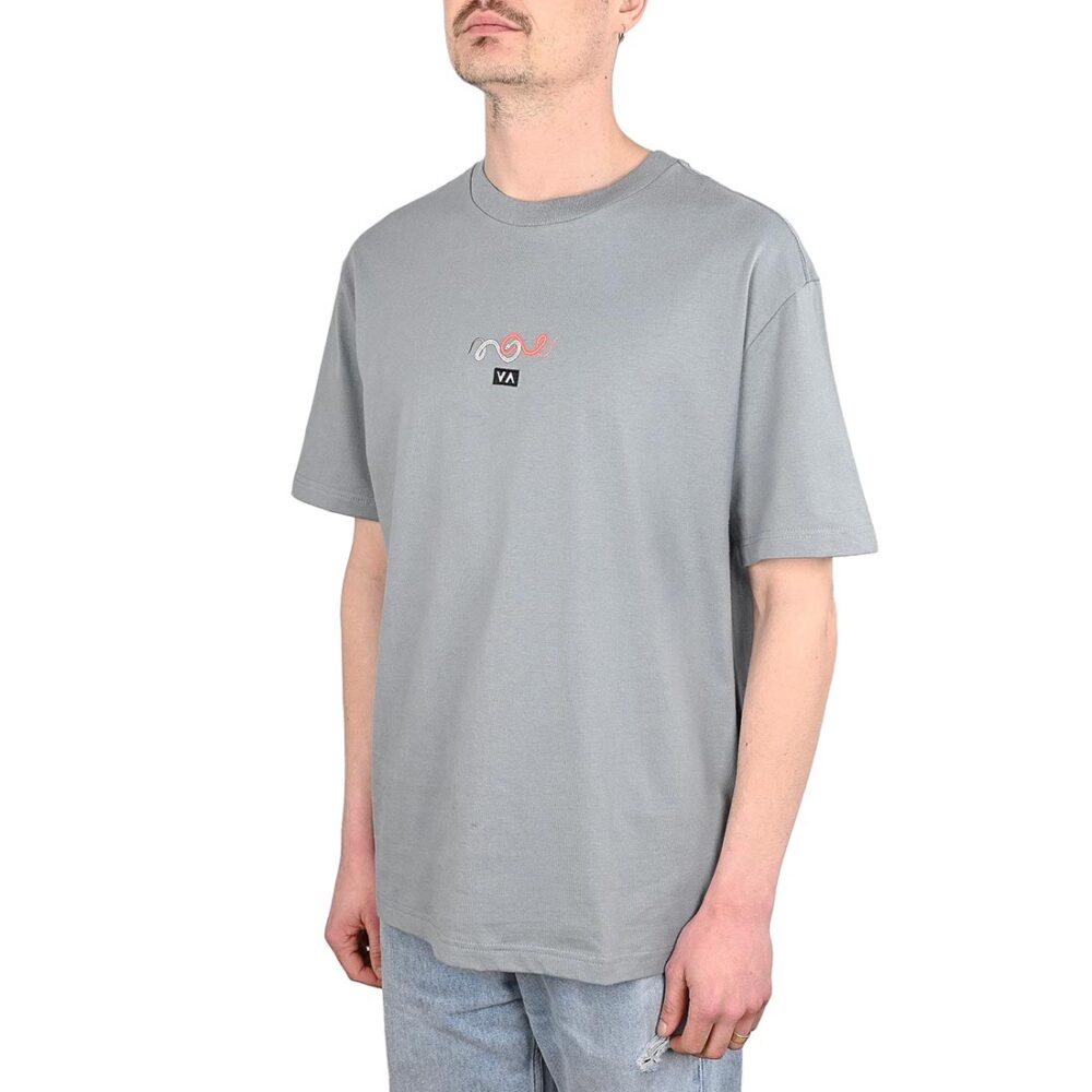 RVCA Amaze Snake Short-Sleeved T-Shirt - Monument