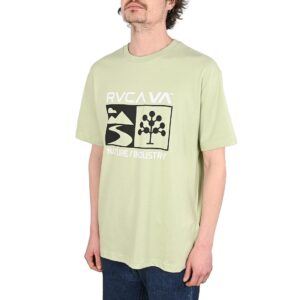 RVCA Harvester S/S T-Shirt - Laurel Green