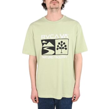RVCA Harvester S/S T-Shirt - Laurel Green