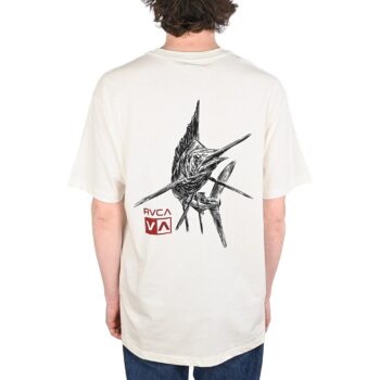 RVCA Horton Florida S/S T-Shirt - Antique White