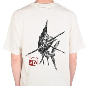 RVCA Horton Florida S/S T-Shirt - Antique White