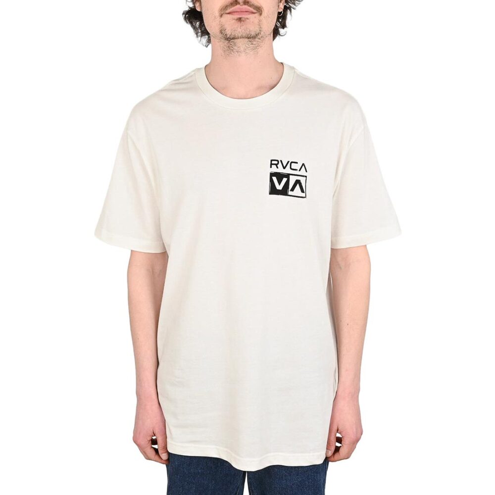 RVCA Horton Florida S/S T-Shirt - Antique White