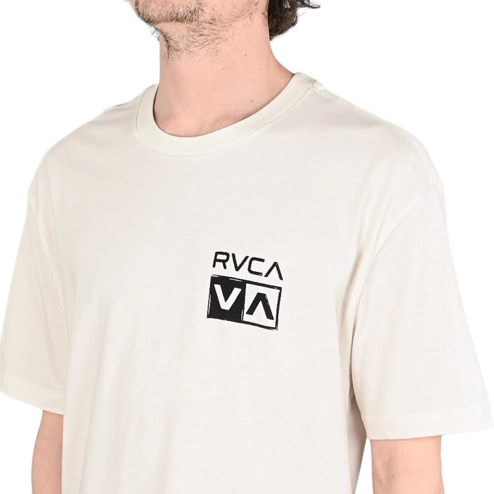 RVCA Horton Florida S/S T-Shirt - Antique White