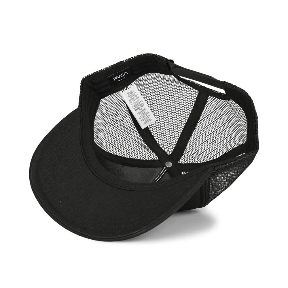 RVCA Service Foamy 2 Trucker Cap - Black 2