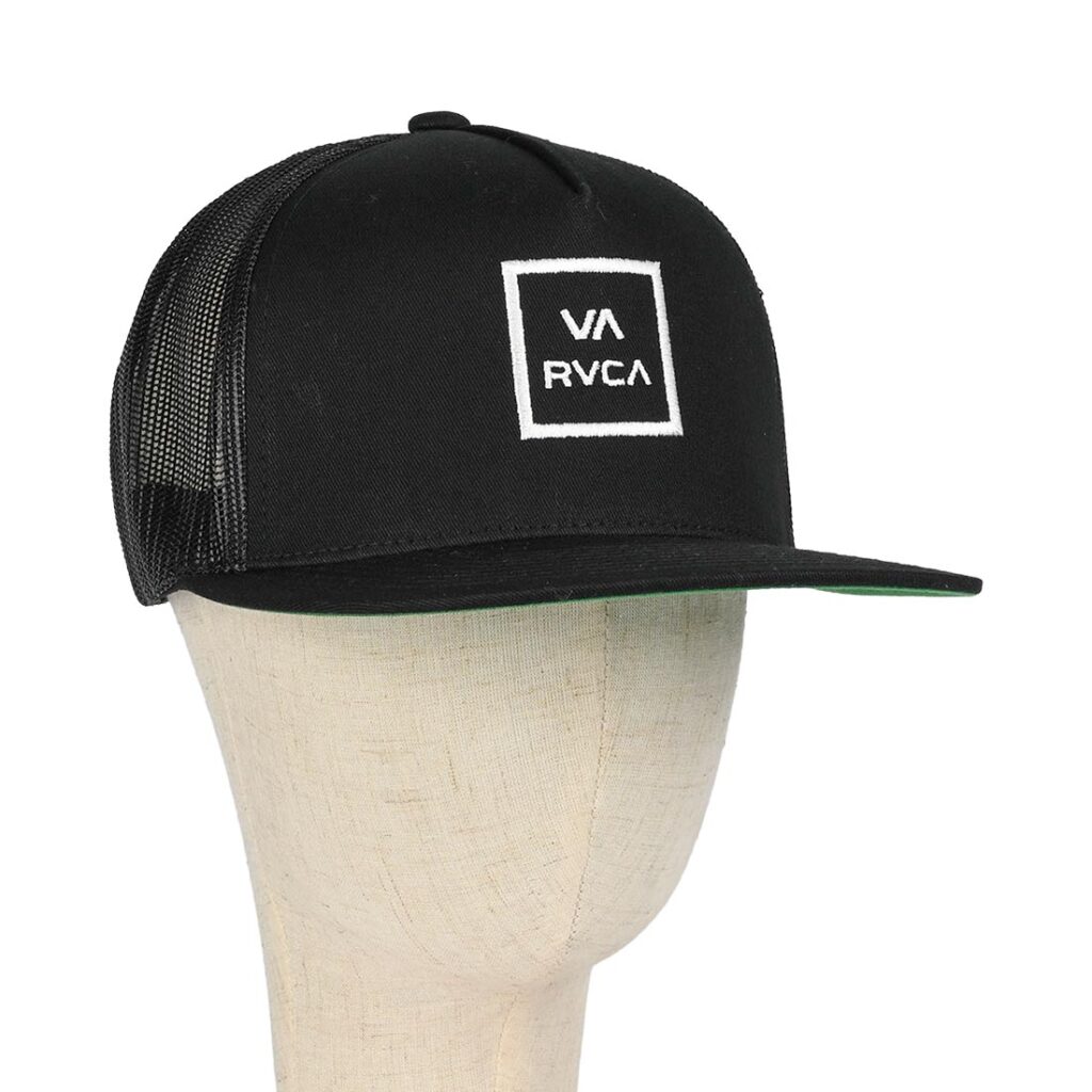 RVCA VA All The Way Trucker Cap - Black (SP26)