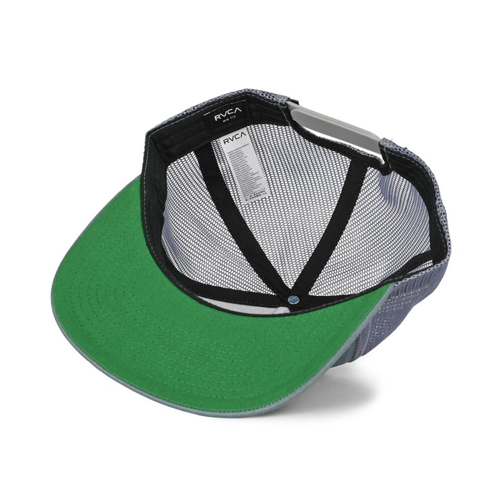 RVCA VA All The Way Trucker Cap - Lead