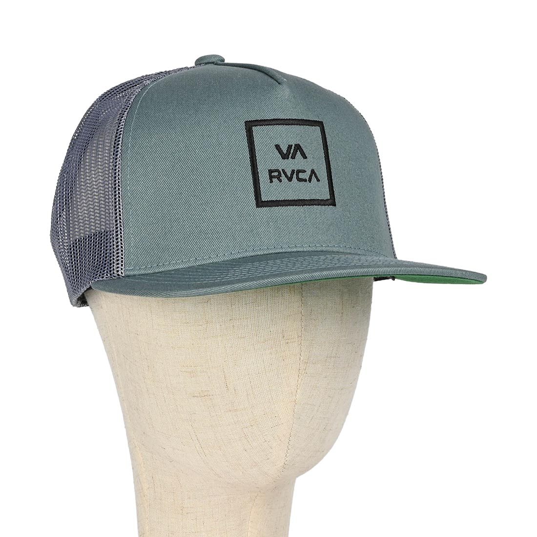 RVCA VA All The Way Trucker Cap - Lead - Mens - Cotton