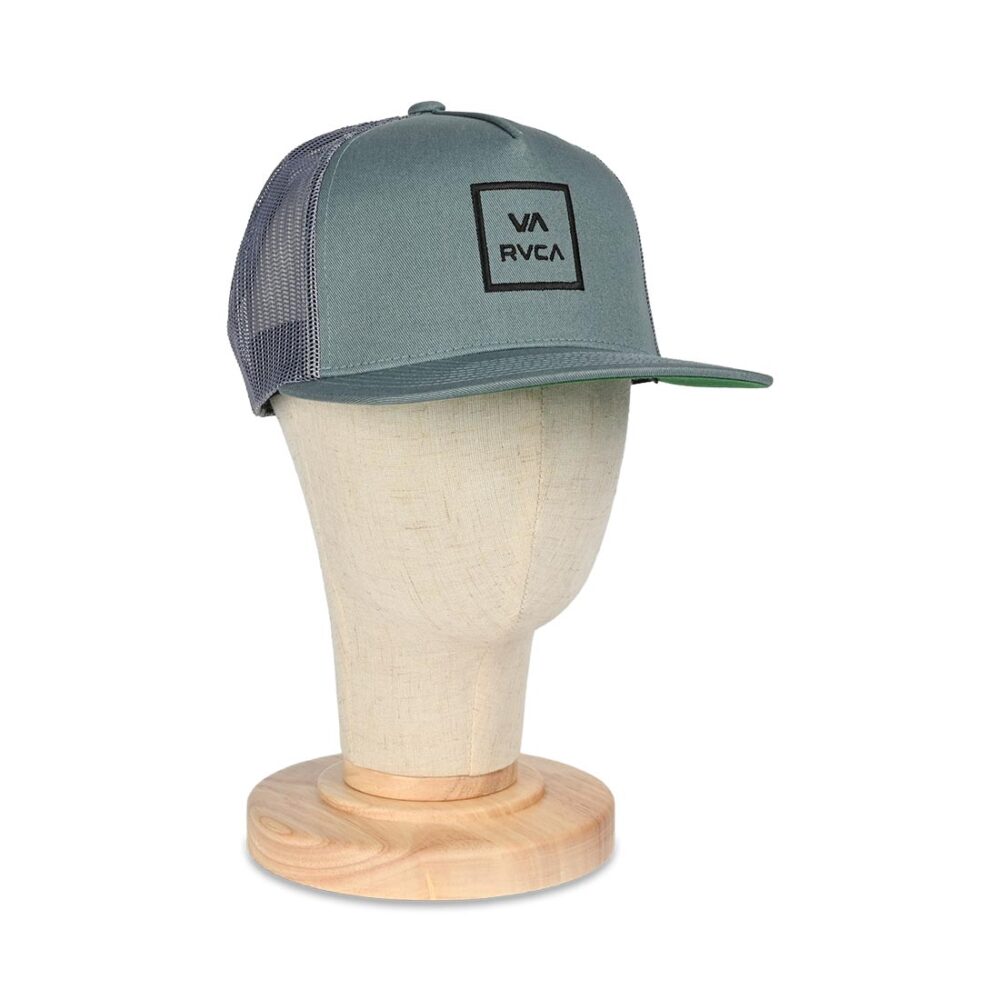 RVCA VA All The Way Trucker Cap - Lead