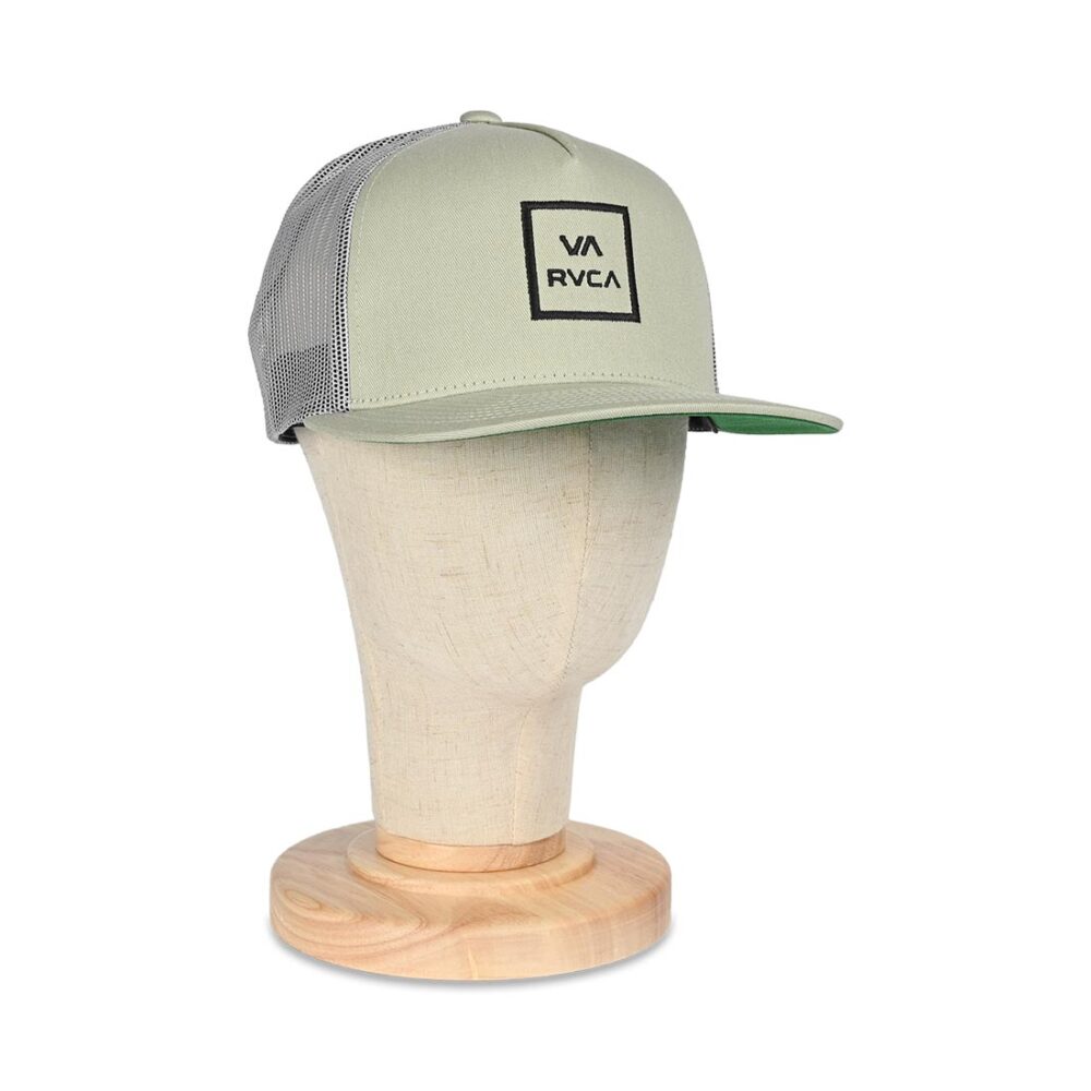 RVCA VA All The Way Trucker Cap - Light Olive