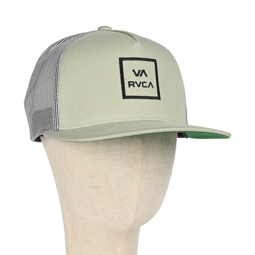 RVCA VA All The Way Trucker Cap - Light Olive