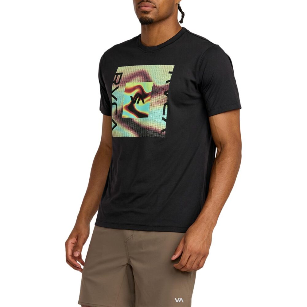 RVCA VA Balance Fill S/S T-Shirt - Black