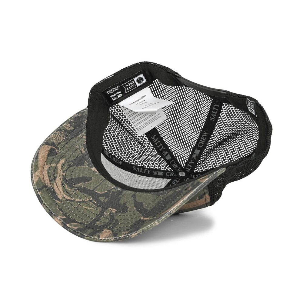 Salty Crew Flyer Ops Trucker Cap - Camo