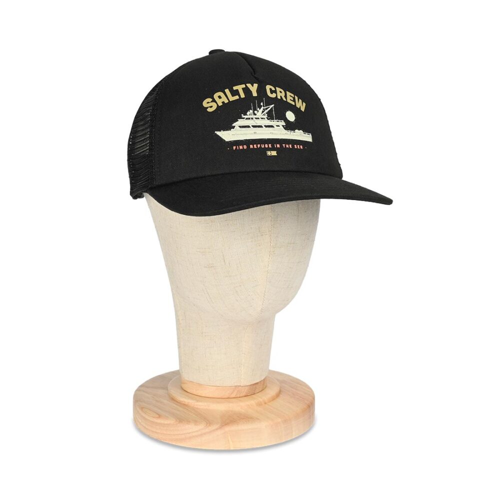 Salty Crew Good Times Trucker Cap - True Black
