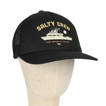 Salty Crew Good Times Trucker Cap - True Black