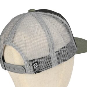 Salty Crew Surface Retro Trucker Cap - Black/Olive