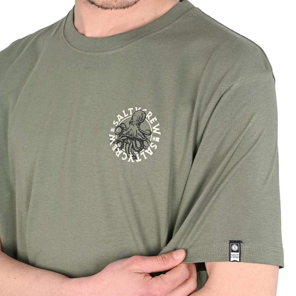 Salty Crew Tentacles S/S T-Shirt - Laurel Wreath