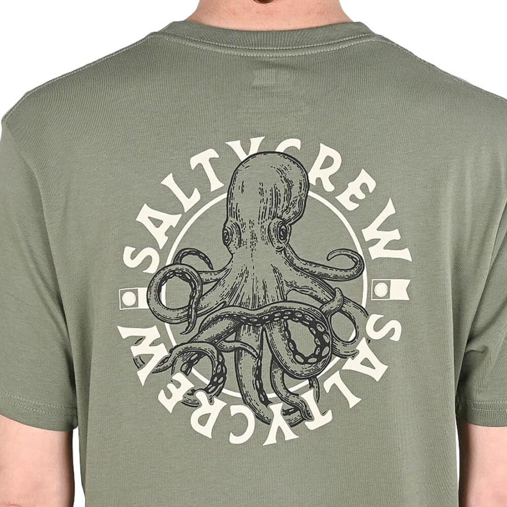 Salty Crew Tentacles S/S T-Shirt - Laurel Wreath