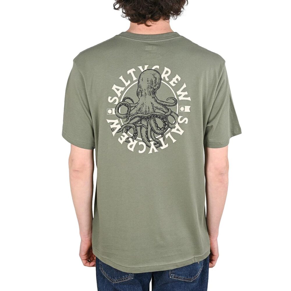 Salty Crew Tentacles S/S T-Shirt - Laurel Wreath