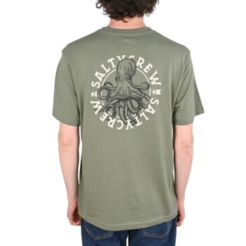 Salty Crew Tentacles S/S T-Shirt - Laurel Wreath